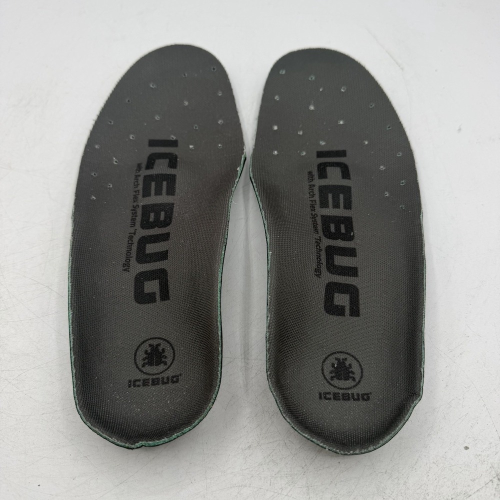 Icebug Comfort Insoles Mens 5 Womens 6.5 Gray Arch Flex System Technology